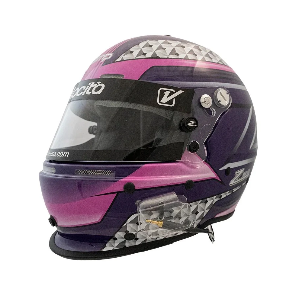 RZ-62 PRO Series Helmet Flo Orange — Tenacity Graphics